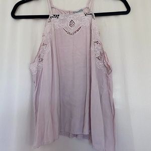 Charlotte Russe Pink Flowy Shirt